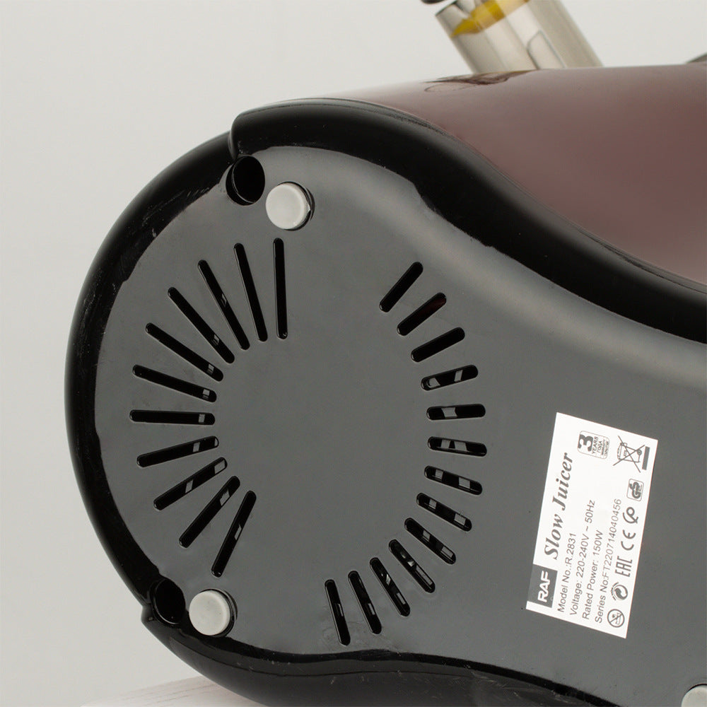 RAF European Standard Fully Automatic Fruit and Vegetable Juice Extractor Multifunctional Juice and Pulp Separator Juicer  Juicer