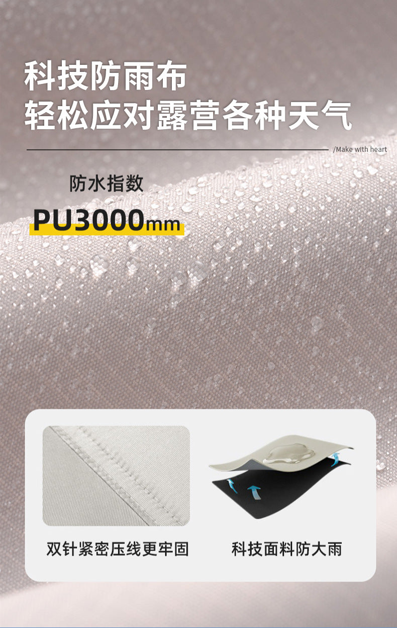 Outdoor portable camping inflatable tent Thickened Rainproof Fully Automatic No-Setup Tent Cabin