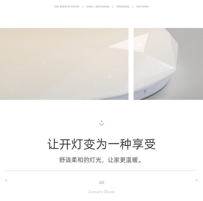 led Ceiling Light Modern Minimalist Living Room Light Round Bedroom Dining Room Light Balcony Corridor Lighting Engineering Ceiling Light