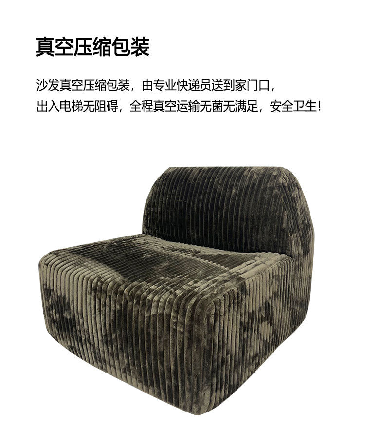 2025New Mid-Century Style Simple Living Room Small Apartment Straight Row Rental Bedroom Two or Three-Seater Fabric Sofa