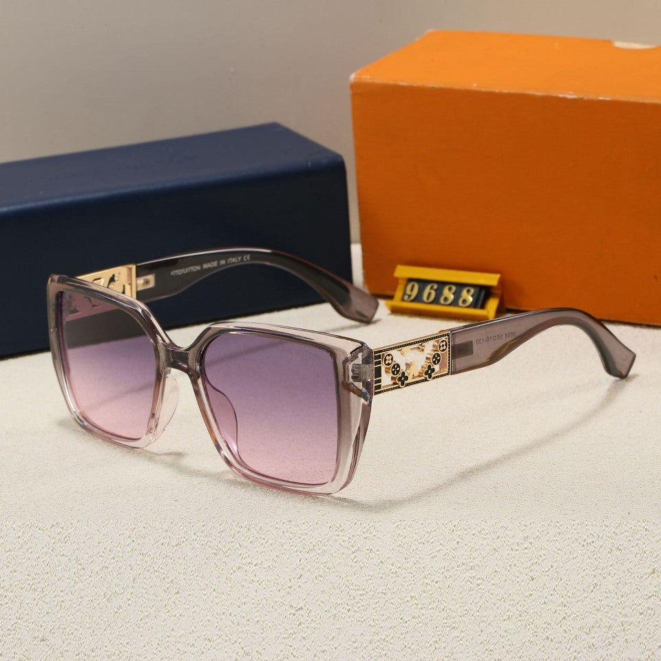 New Fashion Versatile Unisex Driving Sunglasses Outdoor Beach Leisure Travel UV Protection Sunglasses