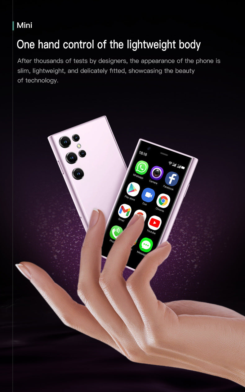 S23pro Mini Smartphone Ultra Small Quad-Core Android System Google Backup Hot Sale