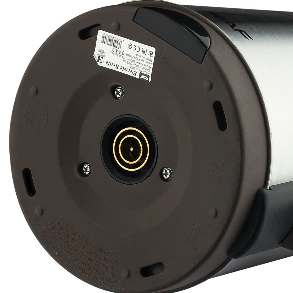 RAF European Standard Stainless Steel3.5L Electric Kettle Automatic Large Capacity Multi-Functional Kettle Overheat Protection