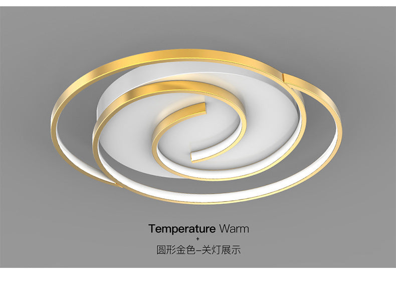 Light luxury living room lamp, simple modern style LED Ceiling Lamp2025New Year's New Personalized Restaurant Bedroom Creative Lamp