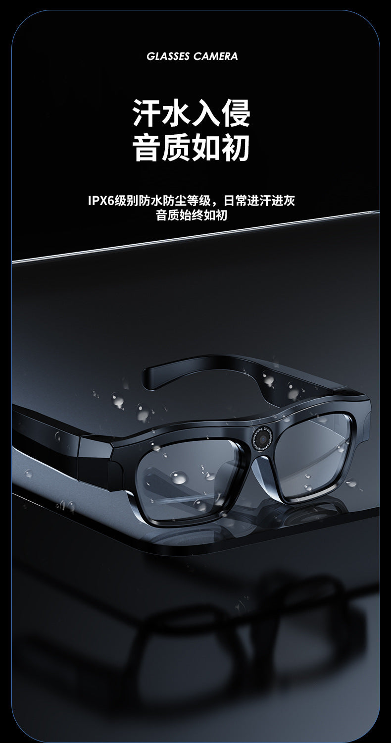 AI Glasses mate2Black Technology Translation Bluetooth Glasses Camera Photo Outdoor Windproof Card Insert Video Glasses