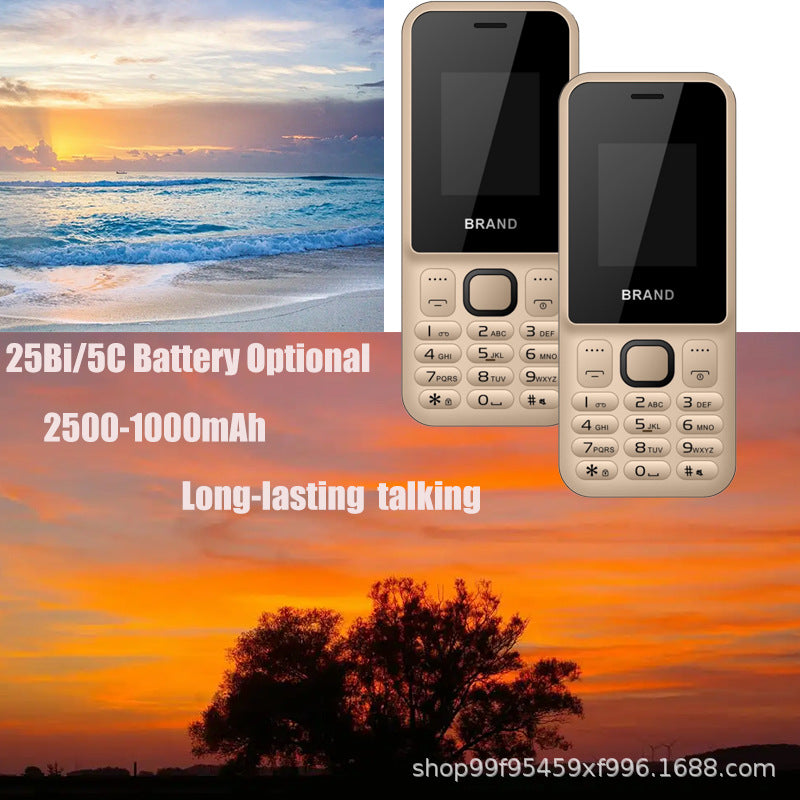 Exclusive Supply2G GSM 1.77Inch2.4Button phone for students and elderly with long standby time and camera