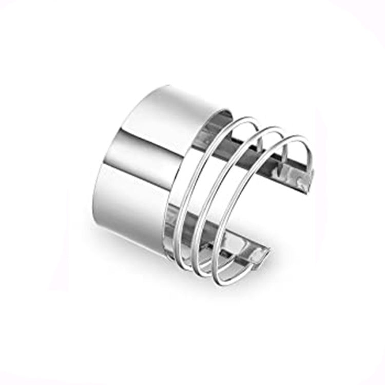 Alloy Arm Bracelet for Women Versatile High-end Jewelry for Men ins Niche Accessories Bracelet