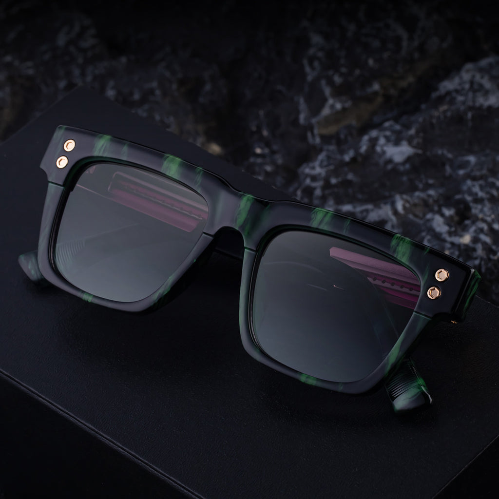 Men's Square Frame Polarized Sunglasses2025European and American retro high-end sun protection sunglasses for driving