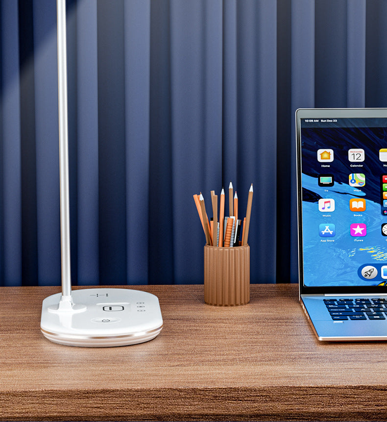 Customized Table Lamp Home Bedroom Bedside Lamp Dormitory Learning Special-Purpose Lamps15W Wireless Charging Multifunctional Eye-Protection Lamp
