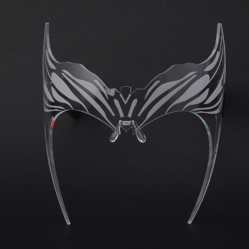 LED Light-emitting Glasses Trendy Future Technology Style Same Style Bar Disco Flashing Rechargeable Glasses