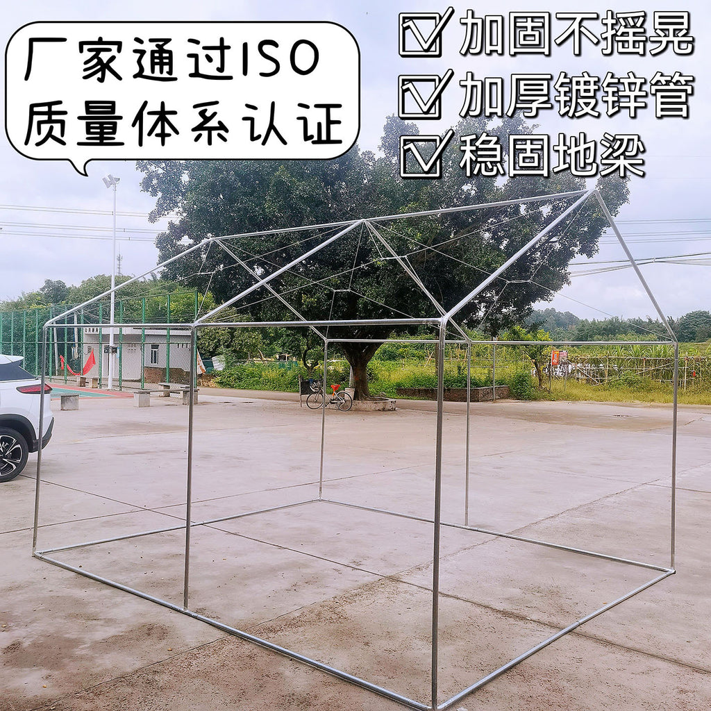 Disaster Relief Tent Standard Civil Affairs Outdoor Emergency Site Civilian Site Engineering Cotton-Padded Cold-Proof Rain-Proof Emergency Tent