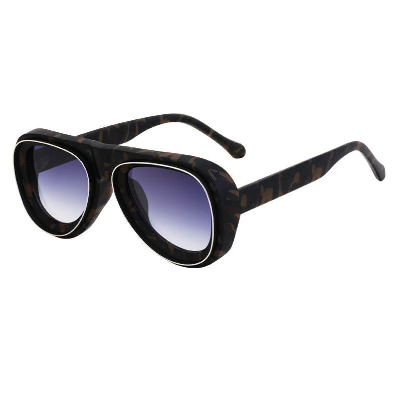 European and American Toad Sunglasses for Men, High-End Pilot Sunglasses, Men's Driving Sun Protection Glasses sunglasses