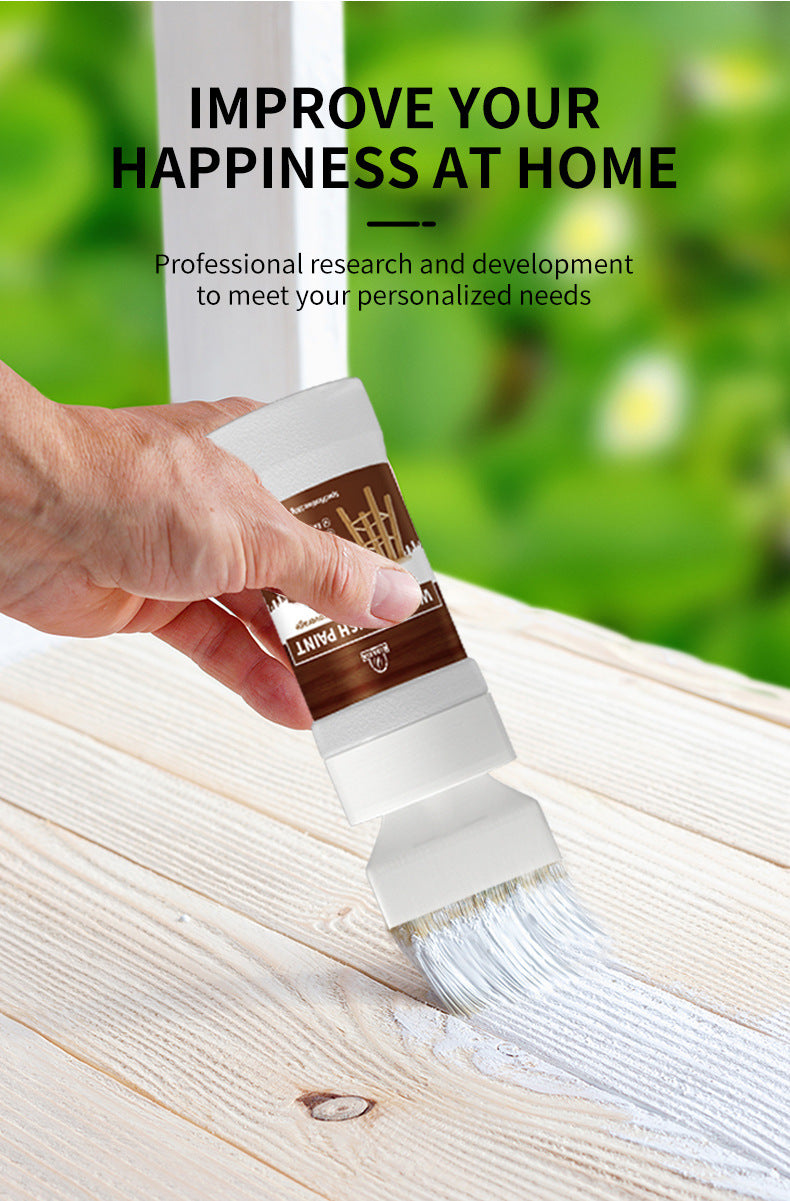 New Product Brush Paint Water-Based Wood Paint Furniture Renovation Bedside Table Wood Coating Paint Renovation Magic Tool