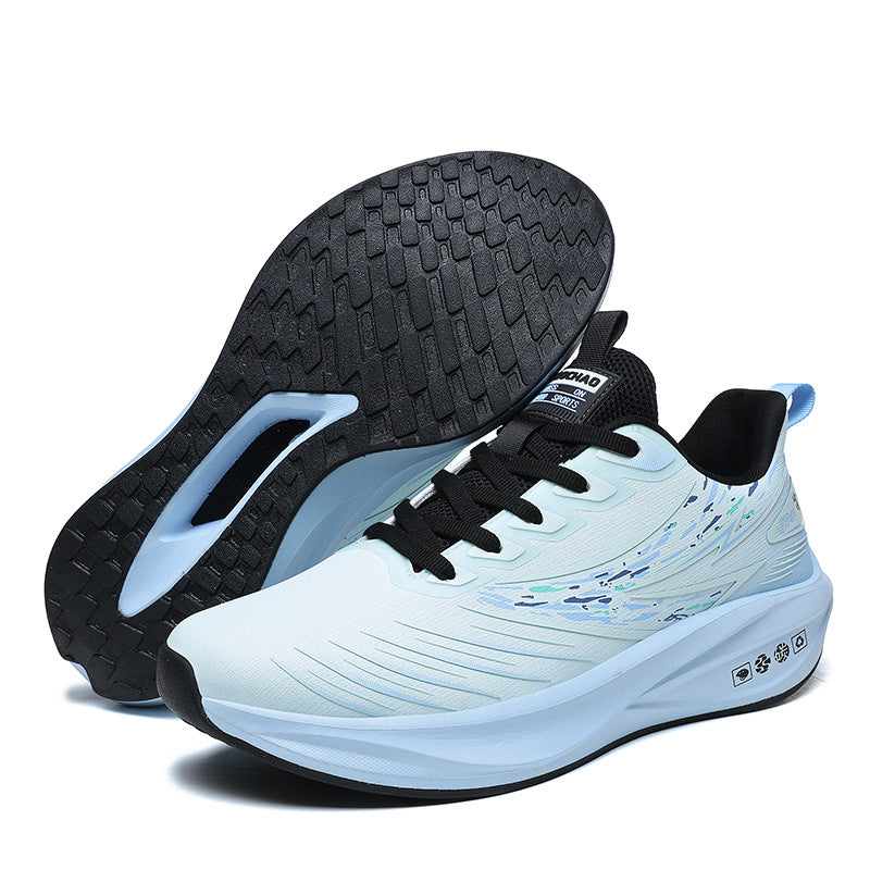 Youth Ultra-Light Soft Sole Running Shoes Leather Waterproof Comfortable Casual Fashion Men's Shoes Non-Slip Wear-Resistant Sports Shoes