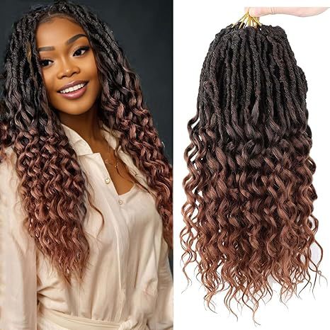 14-301 Inch Synthetic Dreadlock Crochet Wig DEEPNULocscrochethair Scattered Tail Celebrity Fashion