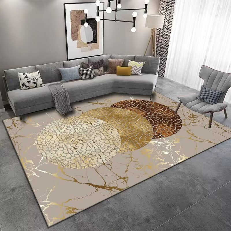 Light Luxury Living Room Carpet Sofa Coffee Table Full Carpet Home Bedroom Gray Series Dirty Resistant Mat Tapis carpet