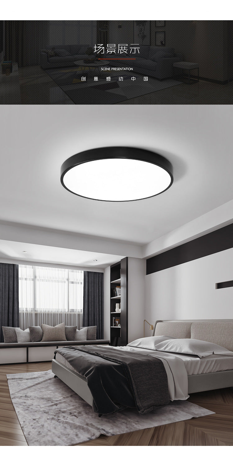 Ultra-Thin Ceiling Lamp led Round Bedroom Lamp scandinavian Living Room Lamp Modern minimalist room hallway light corridor light