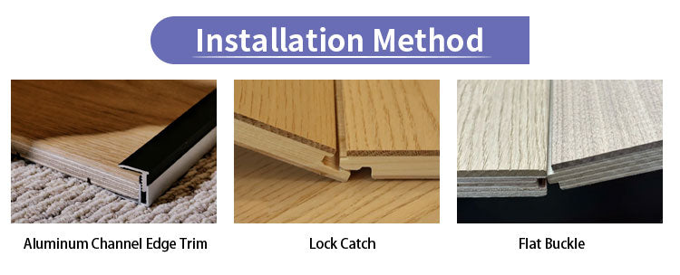 Custom ENF-Certified AB-Grade Solid Wood Oak Herringbone Flooring Click-Lock Multilayer Engineered Exterior Park Luxury Interior