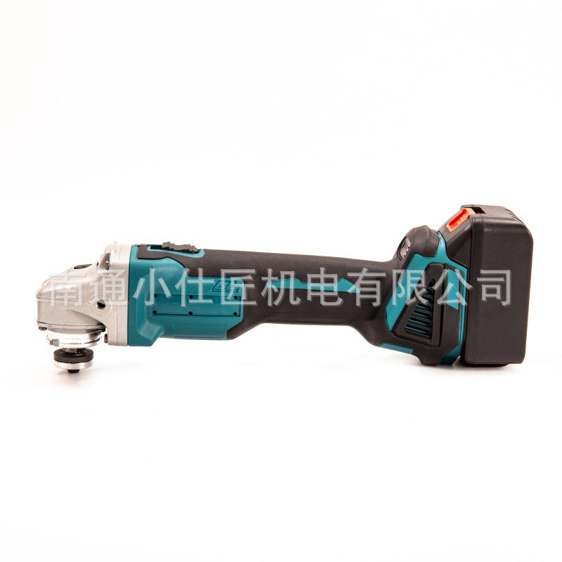 Cross-Border Foreign Trade Dropshipping Cordless Lithium Battery Angle Grinder High-Power Industrial Grade Cutting Grinding Angle Grinder for Home Use