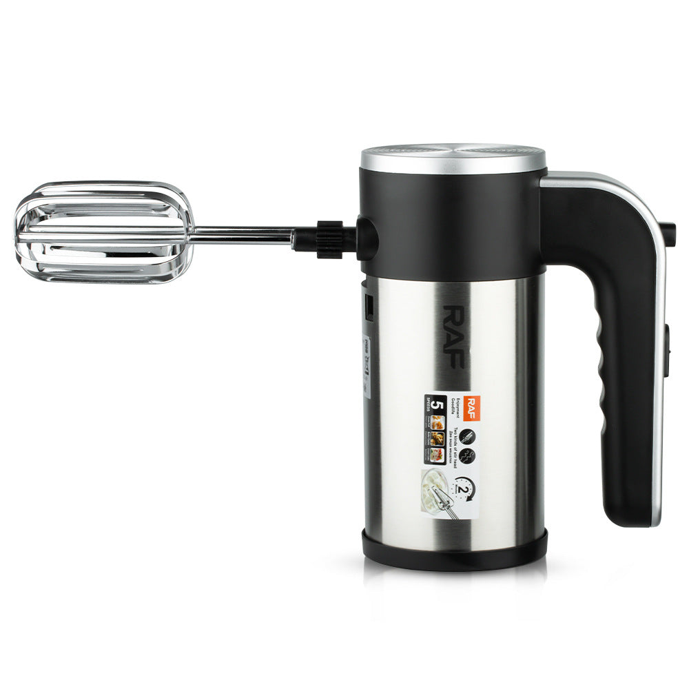 RAF EU Standard Electric Egg Beater for Home Use, Cream Whisk, Egg White Mixer, Dough Stirrer, Cake Baking with Bowl