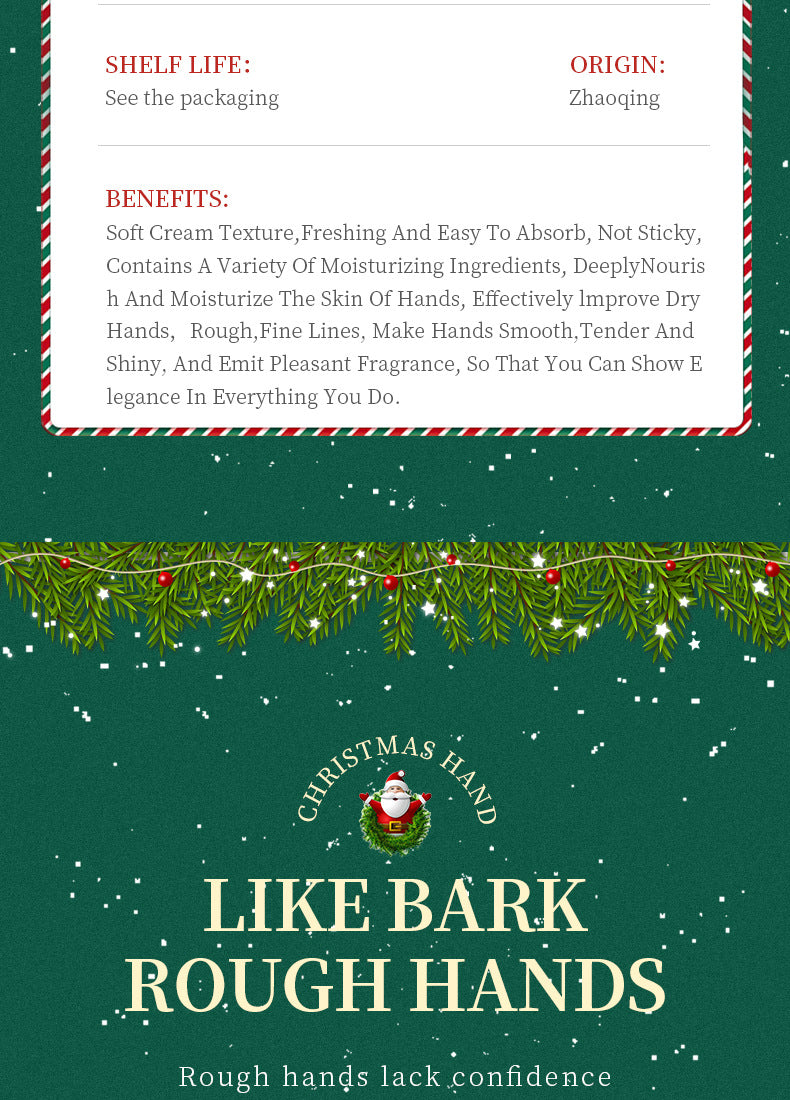 Full English Christmas Hand Cream Set ZOZU Refreshing Moisturizing Hand Cream Gift for  Wholesale