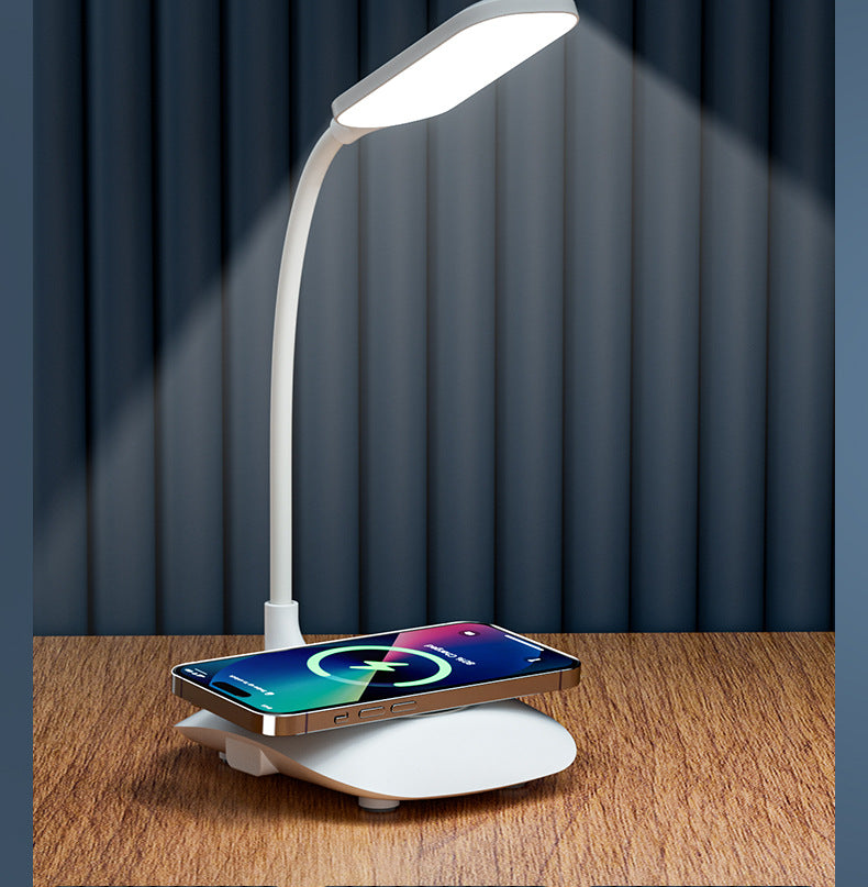 Multifunctional usb Rechargeable Desk Lamp Student Bedroom Bedside Eye Protection Folding Lamp Adjustable Smart Study Reading Desk Lamp