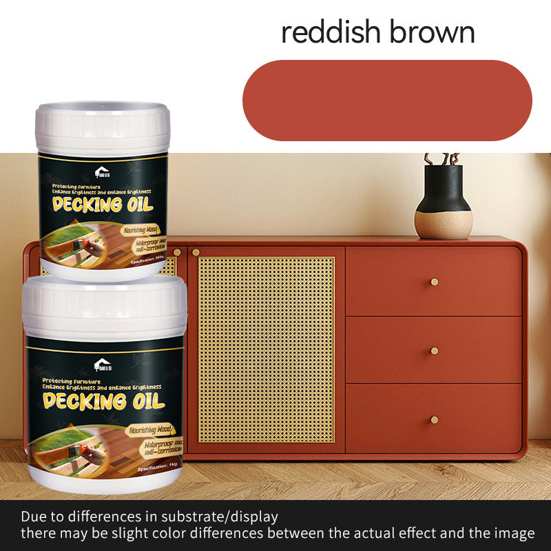 baolisi Water-based Wood Wax Oil Indoor Tables and Chairs Doors and Windows Furniture Renovation Color Change Transparent Wood Latex Paint Coating