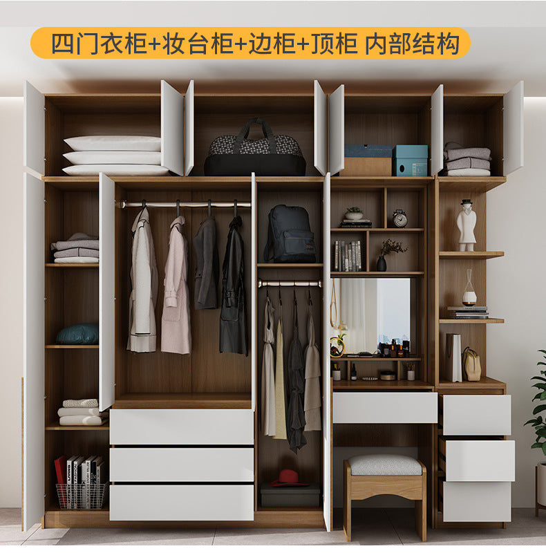 L Corner Wardrobe Multifunctional Storage for Home Bedroom90Corner Desk Set Custom Wardrobe