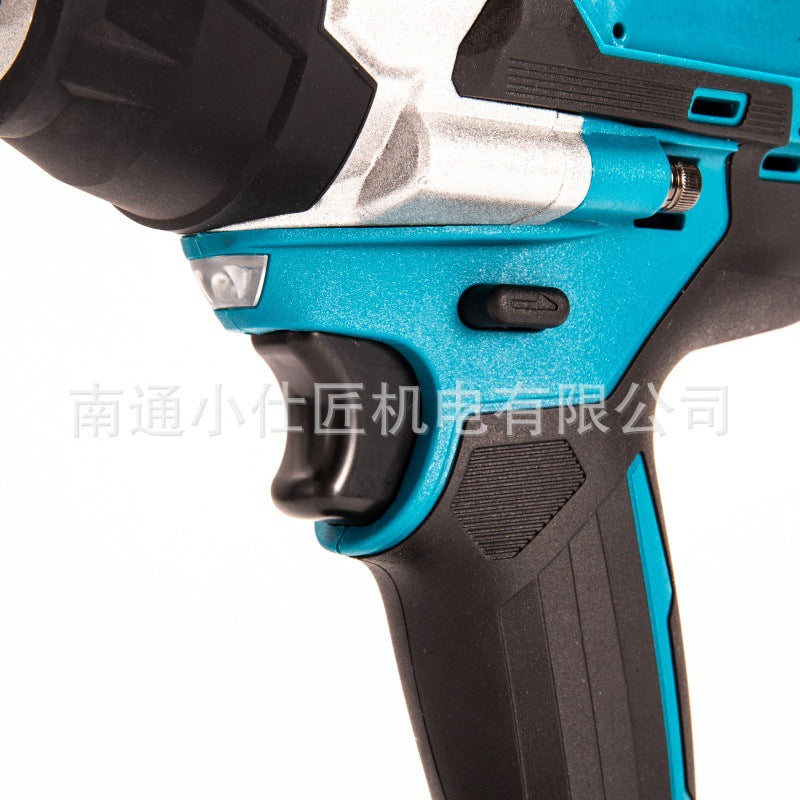 Cross-Border Foreign Trade Cordless Lithium Battery Wrench Brushless Strong Torque Screwdriver Auto Repair Air Gun Mechanic Repair Electric Wrench