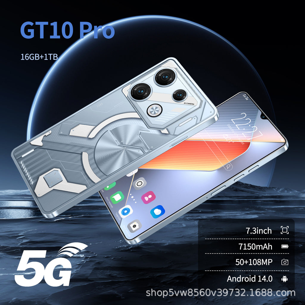 2024New In-Stock Mobile Phones GT10 Pro Smartphone16+1TB Wholesale from the Source Factory for Mobile Phones