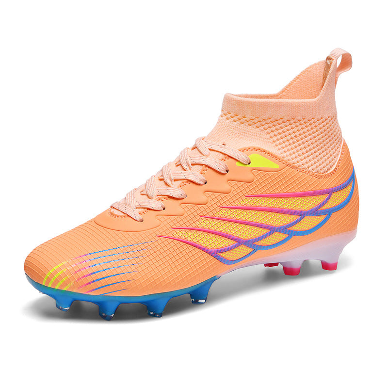 Football Shoes Long Spikes New Xiyin Grass Artificial Turf Youth Student Competition Training Shoes