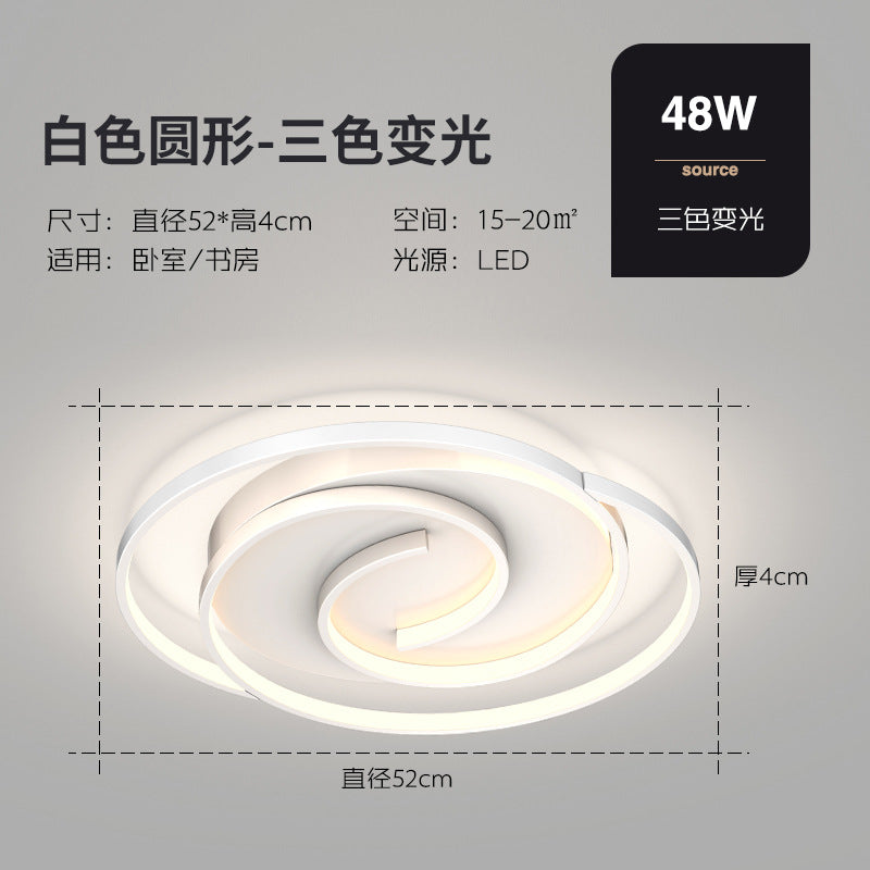 Light luxury living room lamp, simple modern style LED Ceiling Lamp2025New Year's New Personalized Restaurant Bedroom Creative Lamp