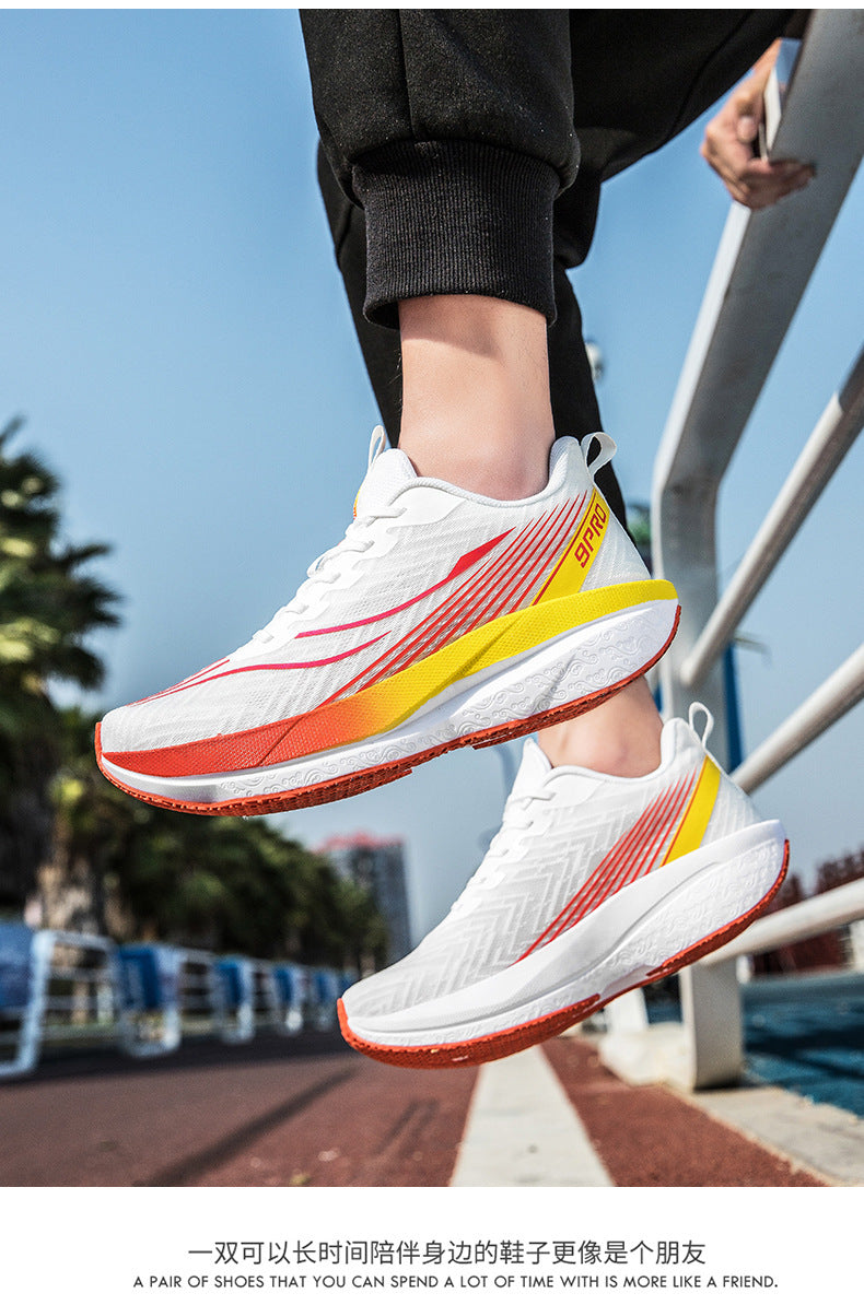 Red Rabbit9PRO New Breathable Mesh Ultra-Light Comfortable Running Shoes Anti-Slip Wear-Resistant Rebound Cushioning Youth Sports Shoes