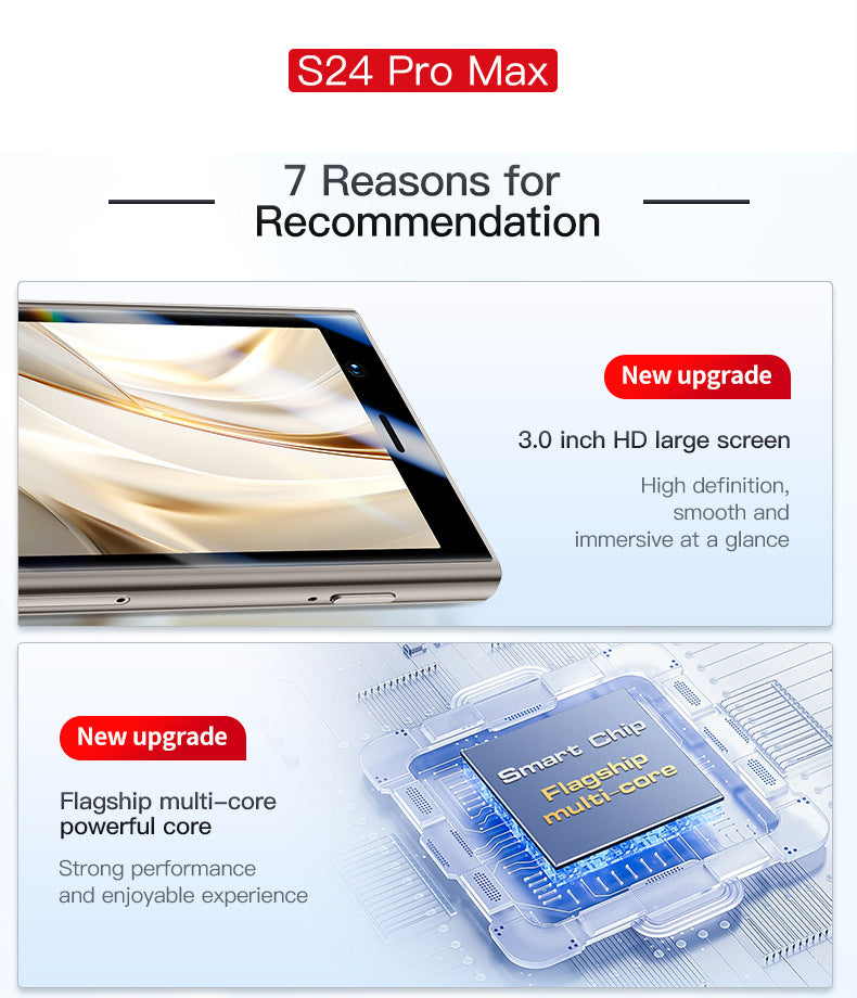 S24 Pro Max Smartphone4G Universal3Inch Mini Mobile Phone Factory Direct Sales Export