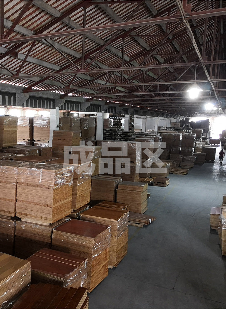 In-stock Solid Oak Flooring from Source Scar Modification Hand Scratch Pattern Original Wood Floor Solid Wood with Dragon Bone Design