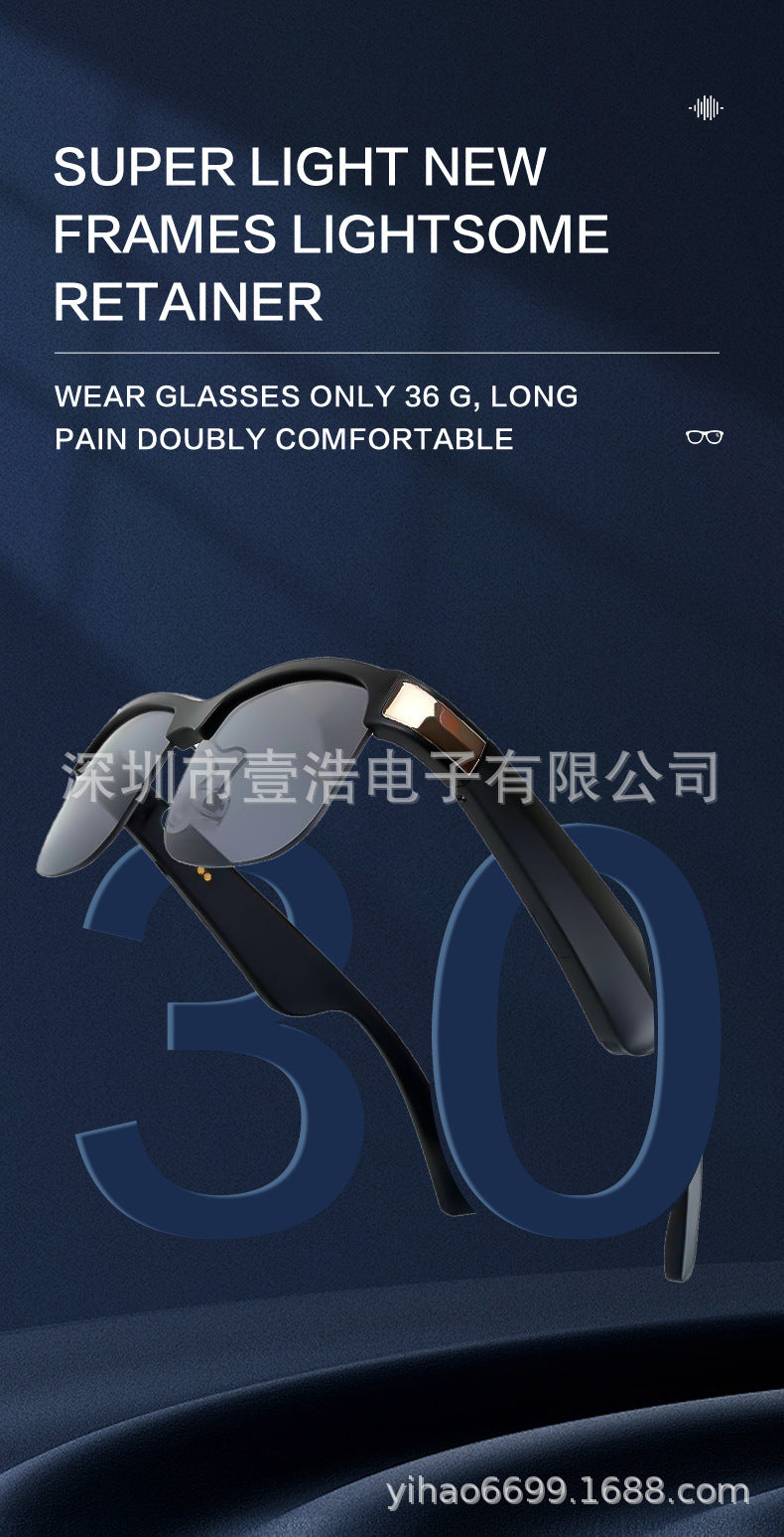New M9pro Smart Bluetooth Glasses ai Translation Sports Cycling Fishing Polarized Multifunctional Glasses