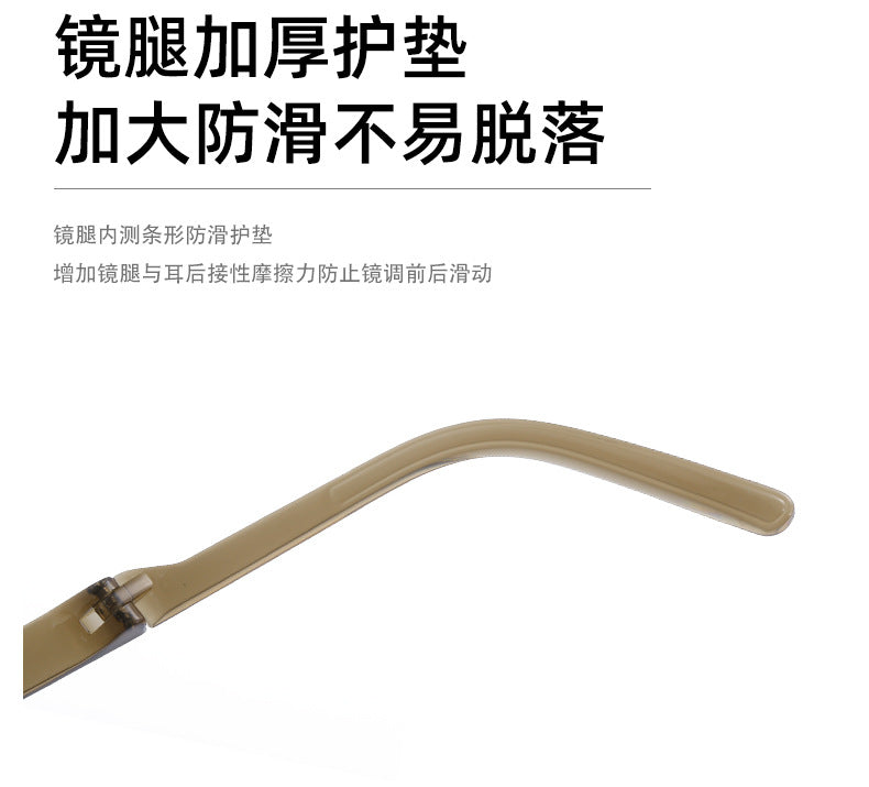 New Fashion Foldable Sunglasses for Women UV Protection Polarized Sunglasses Trendy Portable Full Frame Sun Glasses