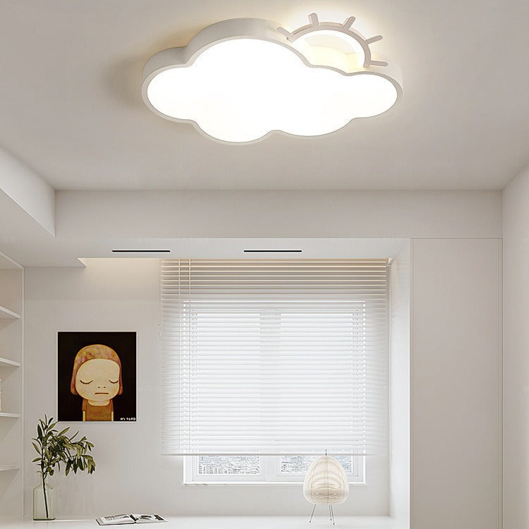 Cloud Lamp Full Spectrum Eye Protection Princess Room Children's Room Bedroom Lighting Personality Ceiling Lamp Modern Simple Cartoon