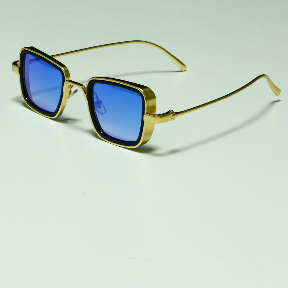 KABIR SINGH Steampunk Small Square Frame Sunglasses for Men High-end Indian Sunglasses Men's Glasses