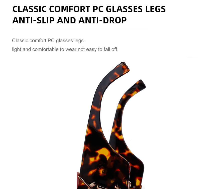 European and American Fashion Large Frame Sunglasses for Women, Sun Protection Outdoor Sunglasses, Wholesale Big Brand Glasses sunglasses