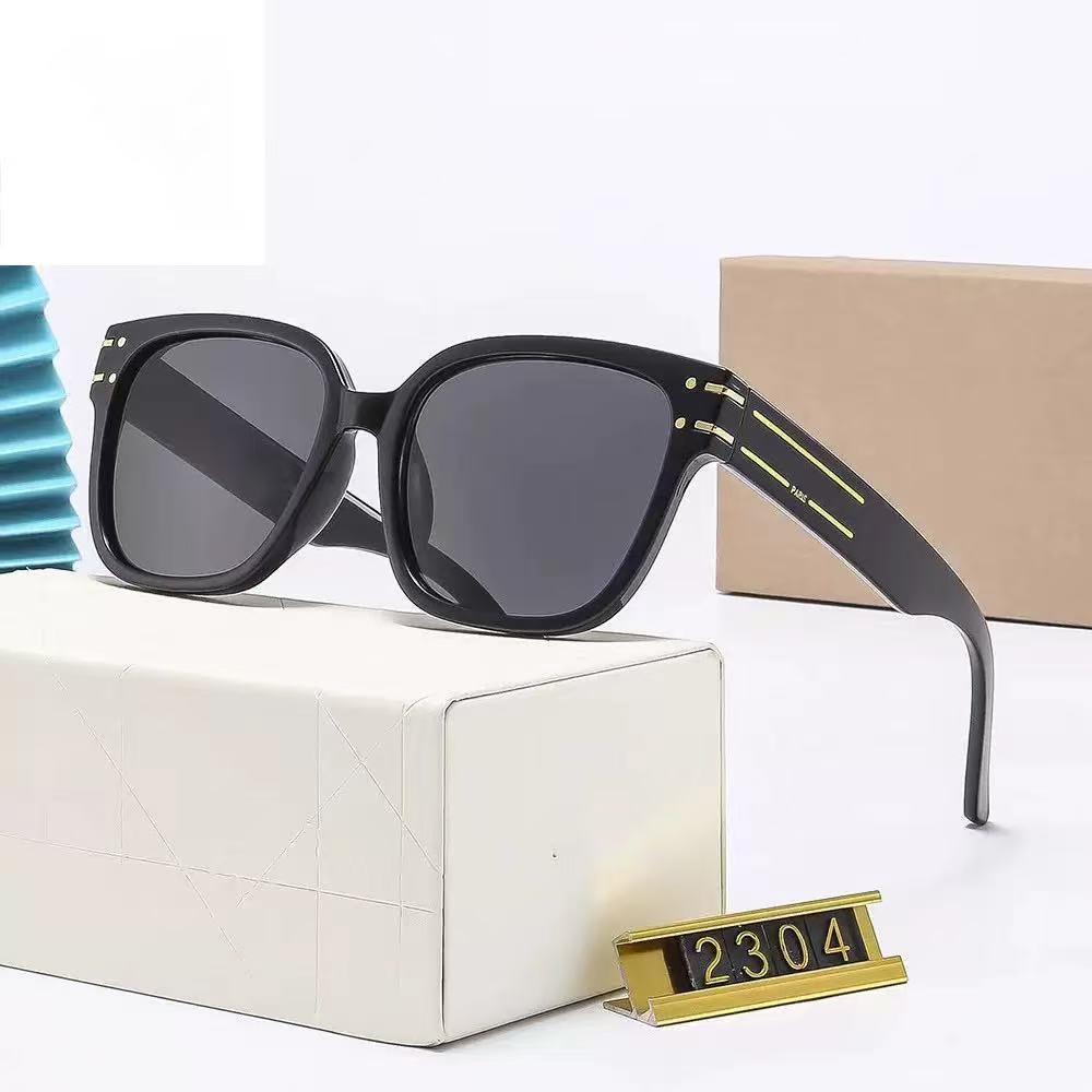 New Internet Celebrity Women's Sunglasses D2304Men's Fashion European and American UV Protection Sunglasses Wholesale