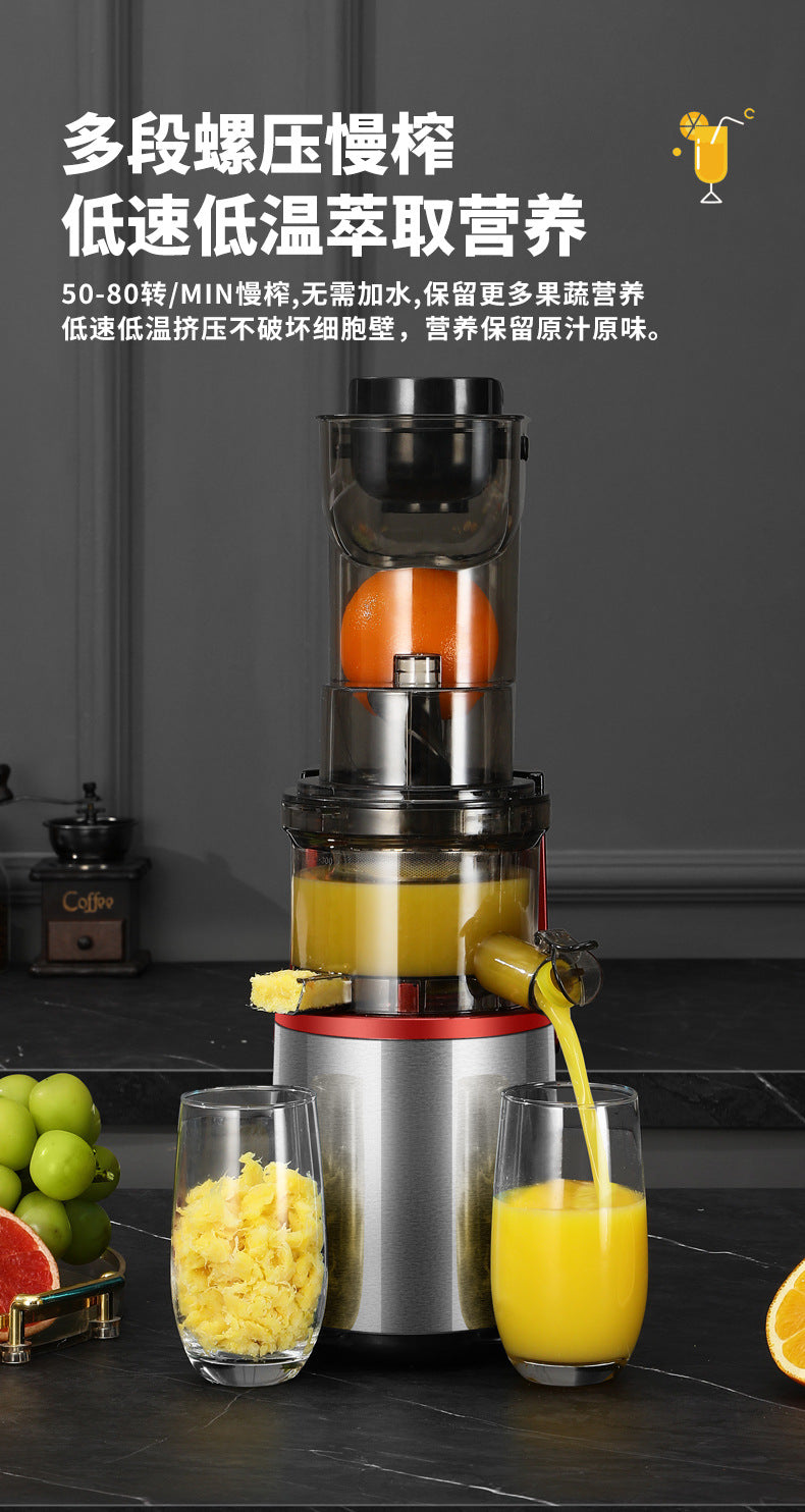Dropshipping Juicer with Pulp Separator, Small Household Juice Maker, Stainless Steel Multifunctional Fruit Extractor