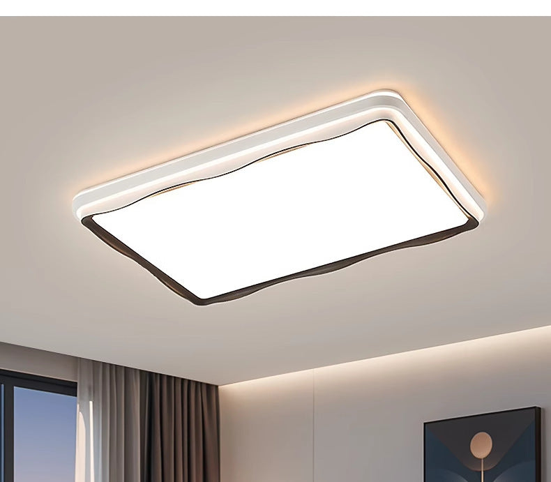 Living Room Main Light2025New Modern Simple Flower Cream Style Ceiling Light Zhongshan Lighting Full House Package