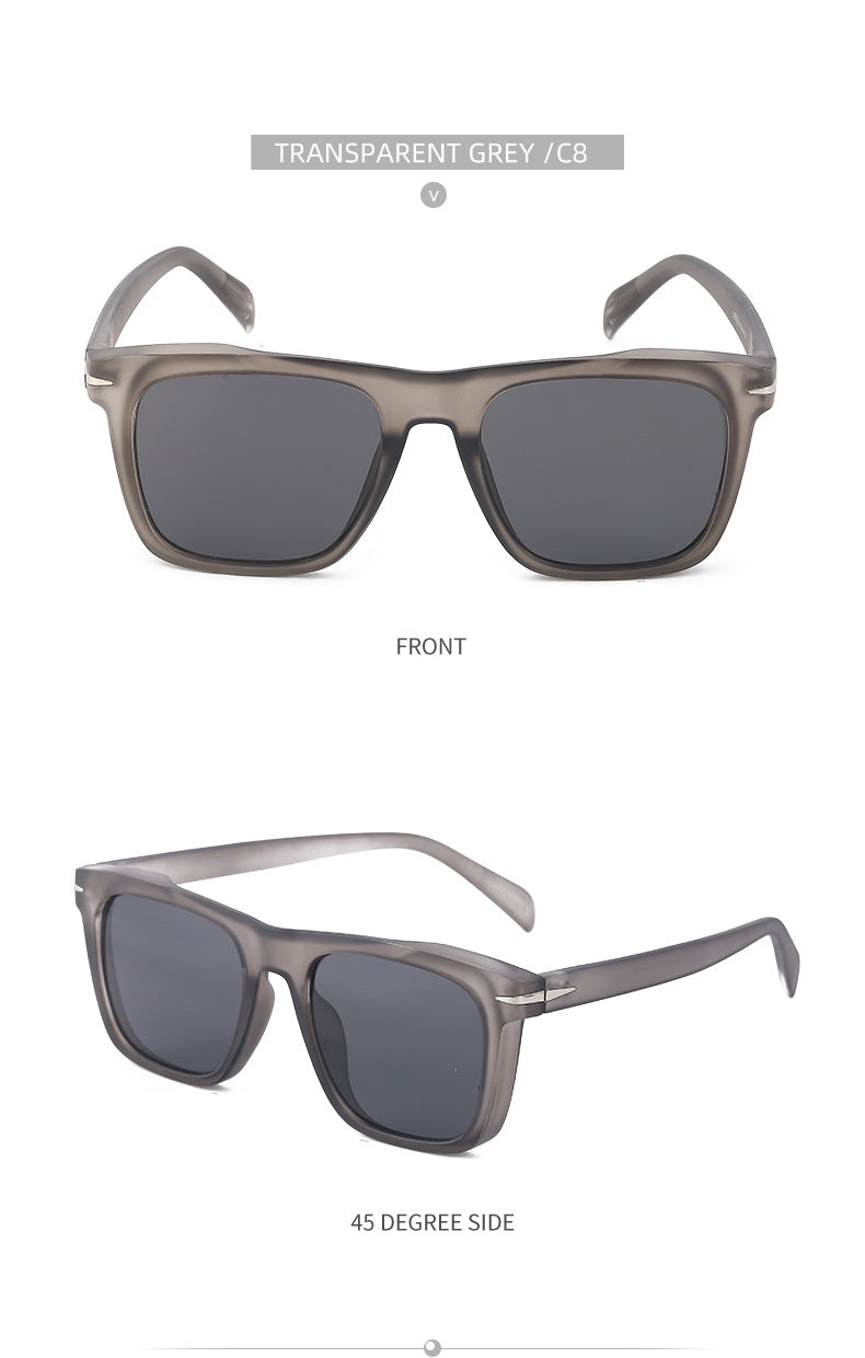 Square Frame Sunglasses for Women High-End European and American Style Internet Celebrity Same Style Mountaineering Sunglasses for Men Trendy shades Wholesale Eyewear