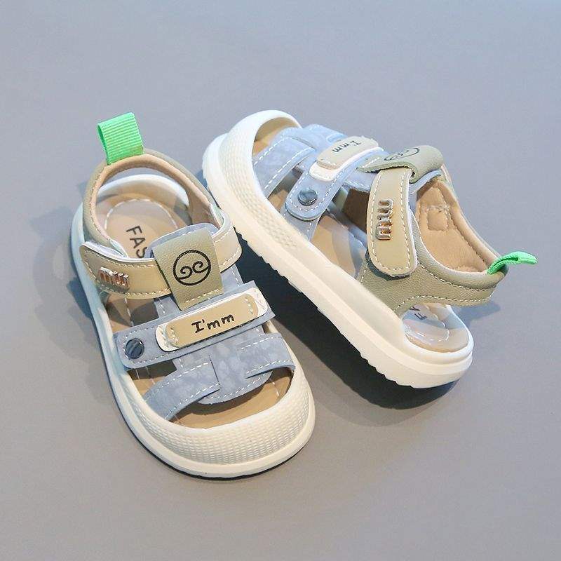 Baby Sandals Boys Summer Toddler Shoes Soft Sole Anti-Slip Baby Sandals1One2-3Functional sandals for girls aged [age]