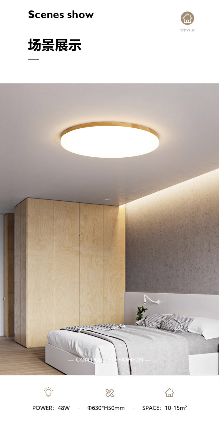 Zhongshan Lighting Galaxy Modern Simple Living Room Cozy Romantic Master Bedroom Study Room LED Ceiling Log Style Lighting Fixture