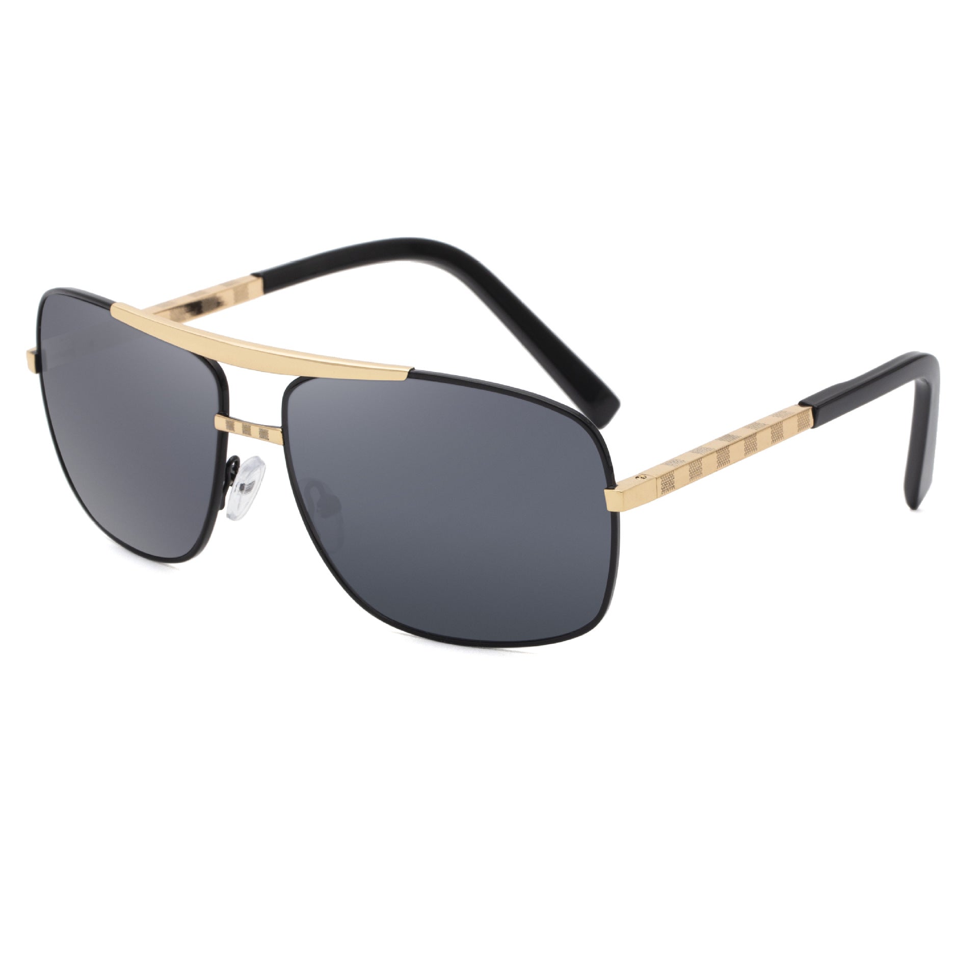 New style sunglasses for men ATTITUDE Vintage Square Frame Slingshot Sunglasses Trendy Men Street Style Fashion shades