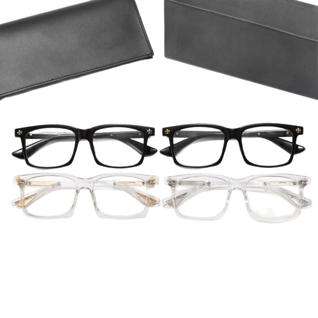 New style sunglasses for men and women with square frames2271Flat Mirror Classic Outdoor Travel Fashion Optical Glasses