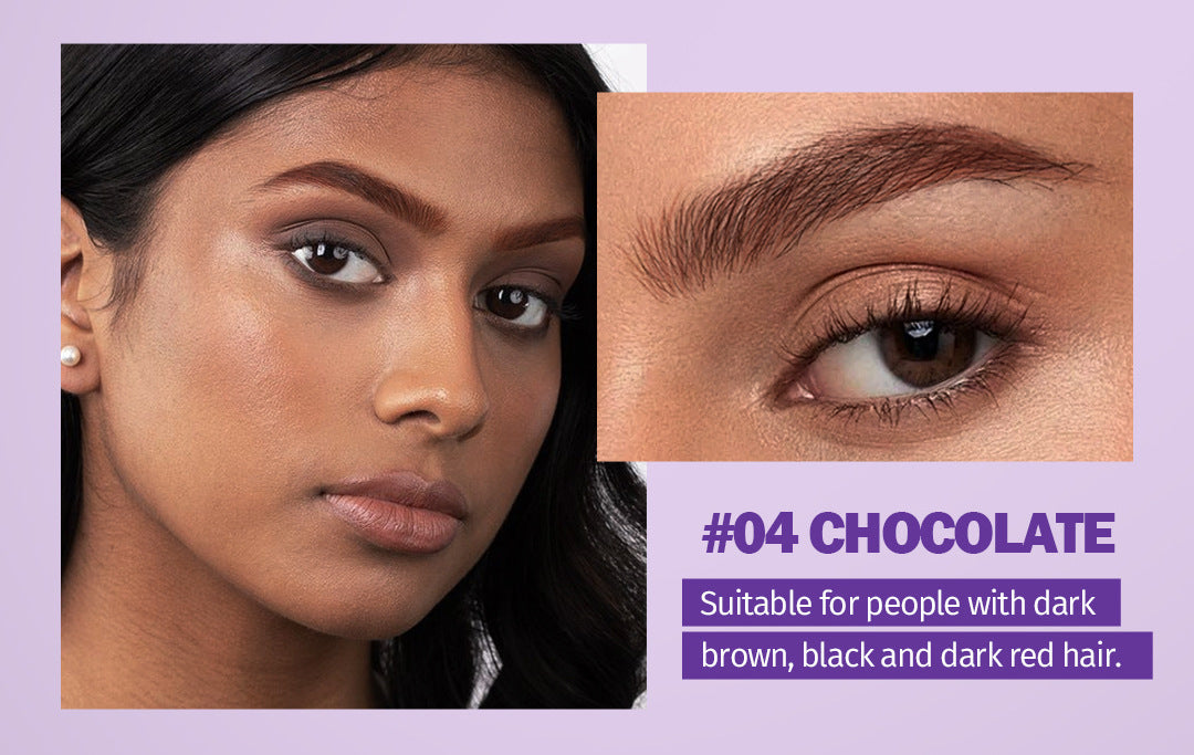 Hot-Selling Eyebrow Dye Cream Large Brush Head Eyebrow Hairline Multi-Use Smudge-Proof Makeup Press Wild Eyebrow Pencil