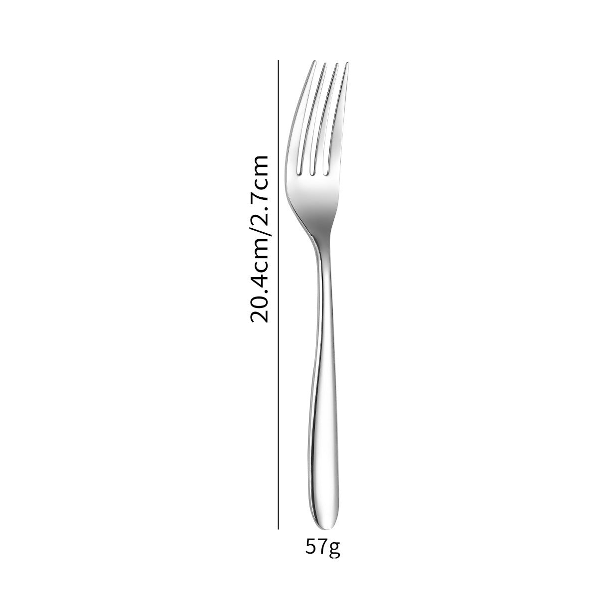 304Stainless Steel Knife Fork Spoon Thickened Tableware Western Hotel High-end Steak Knife Fork Dessert Spoon Set Kunting